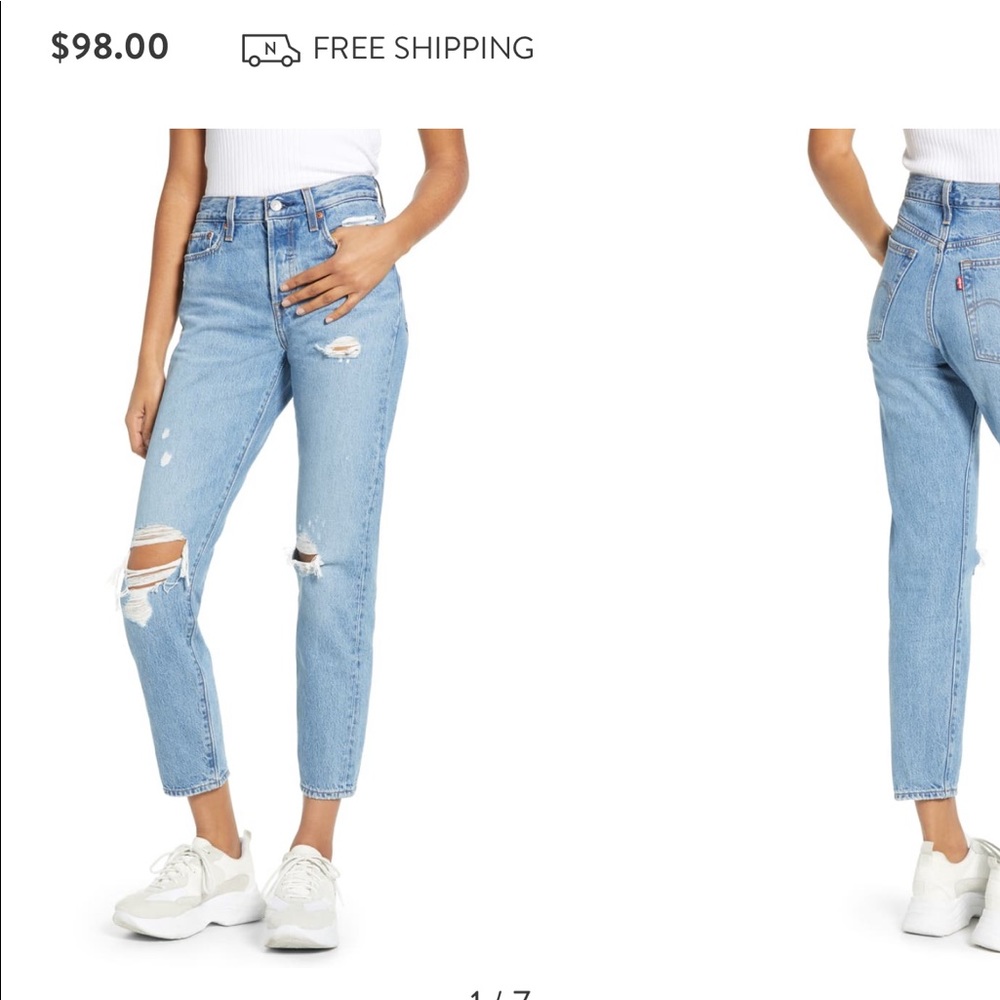 Levi wedgie jeans